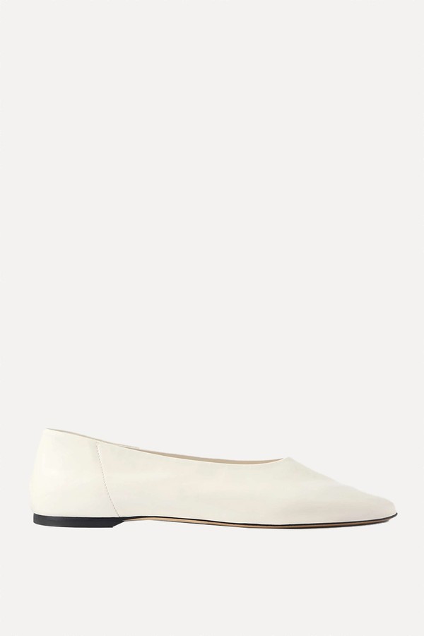 Slip Leather Ballet Flats from Toteme