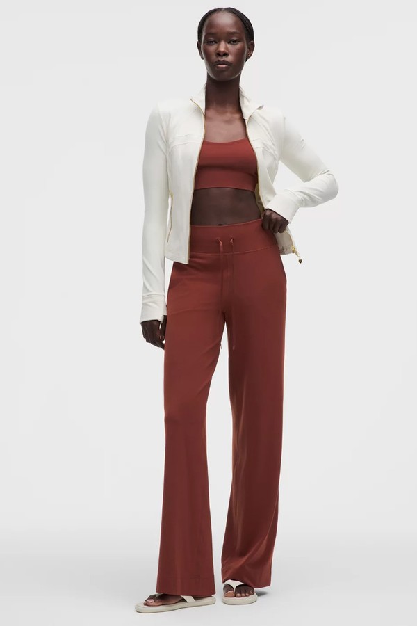 Groove Wide-Leg High-Rise Pants