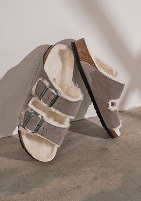 Arizona Shearling Birkenstock Sandals