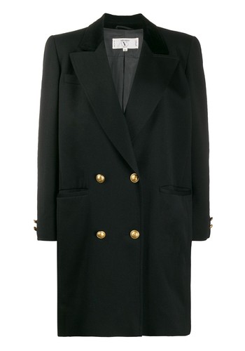 1980's Double-Breasted Coat from Valentino