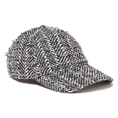 Marilyn Frayed Tweed Baseball Cap from Rag & Bone