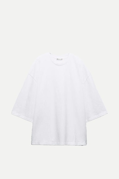 Oversized Cotton Shirt from Zara