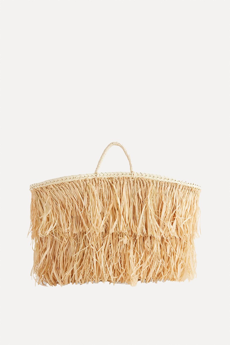 Boho Palm Basket Bag from Boutique Bonita