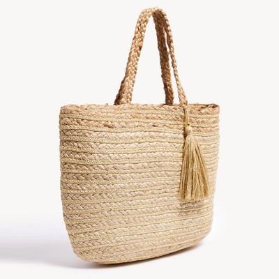 Straw Tote Bag