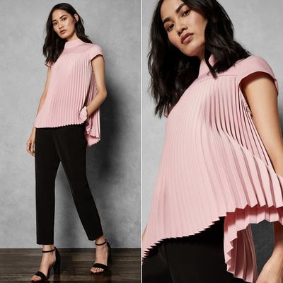 Pirouette Pleated Top