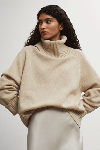 Boxy Turtleneck Jumper from Alter Made