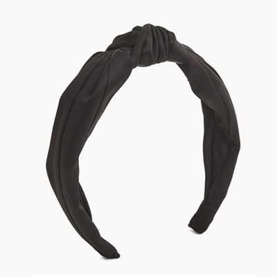 Satin Turban Headband from J.Crew