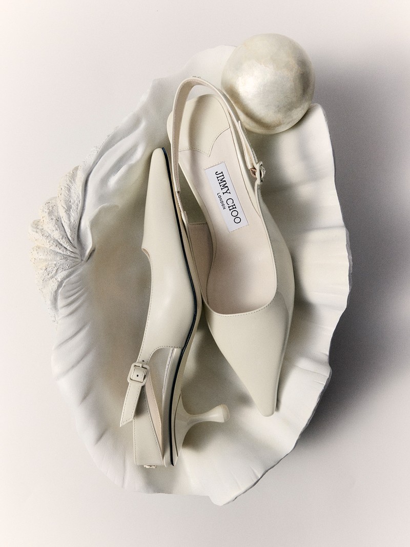 Amel 50 Latte Patent Leather Pumps