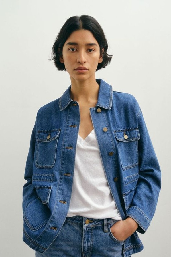 Nora Denim Utility Jacket 