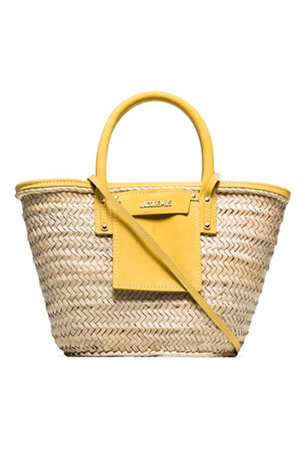 Soleil Raffia Tote Bag from Jacquemus