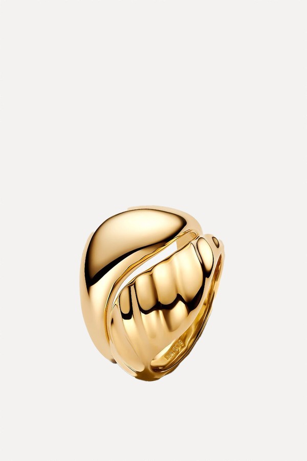 Rippled Stacking Rings from PANDORA
