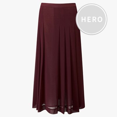 Pure Collection Soft Pleat Skirt from Pure Collection