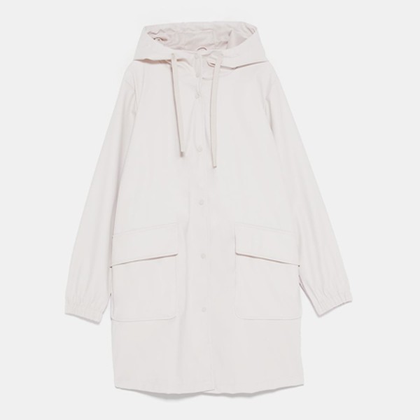 Hooded Raincoat from Zara