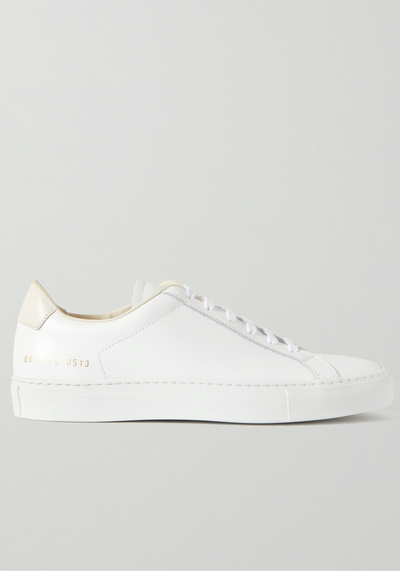 Retro Two-Tone Leather Sneakers from Common Projects