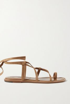 Primathi Lace-Up Sandals from Manolo Blahnik