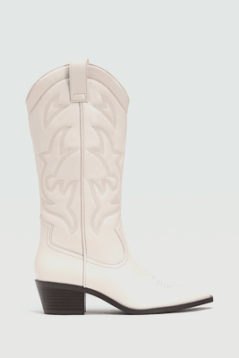 Heeled Cowboy Boots from Stradivarius