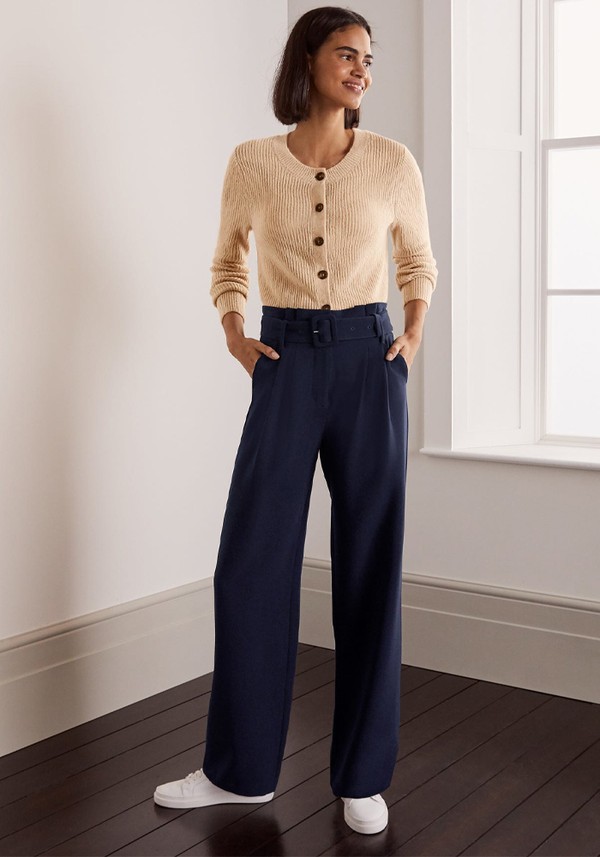 Powis Wide Leg Trousers