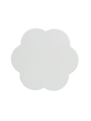 White Scallop Coasters - Set Of 4