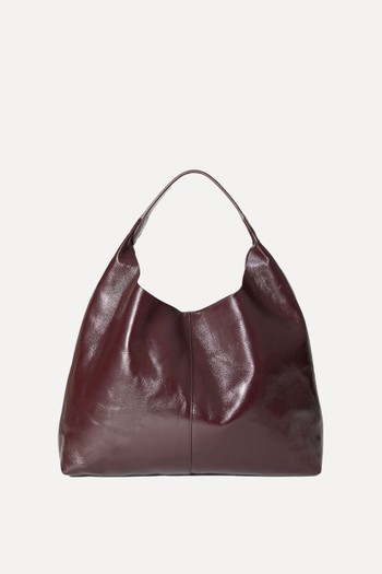 Patent-Leather Tote from & Other Stories