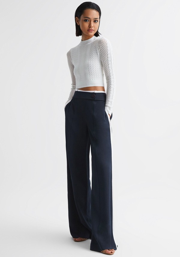Lana High Rise Wide Leg Trousers