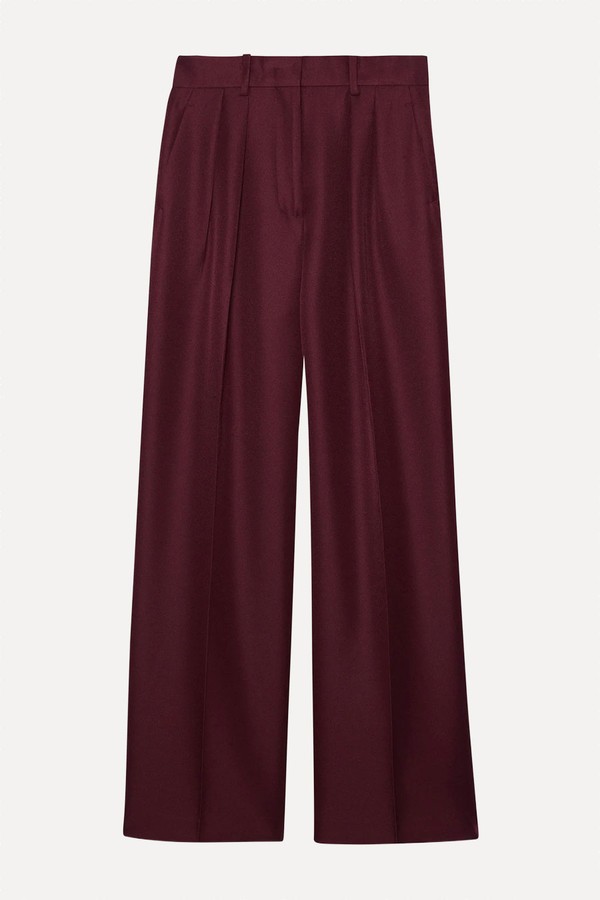 Tansy Pleated Trousers from The Frankie Shop