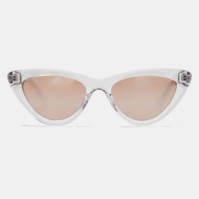 Mirror Lens Cat Eye Sunglasses from Zara