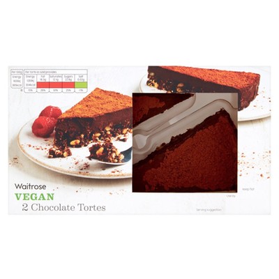 Vegan Chocolate Tortes from Ocado