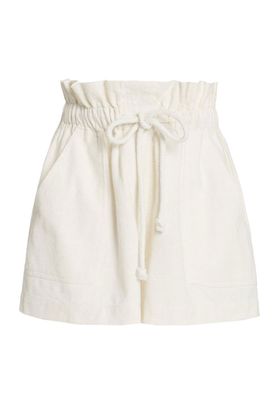 Zuri Drawstring Cotton Shorts from Posse