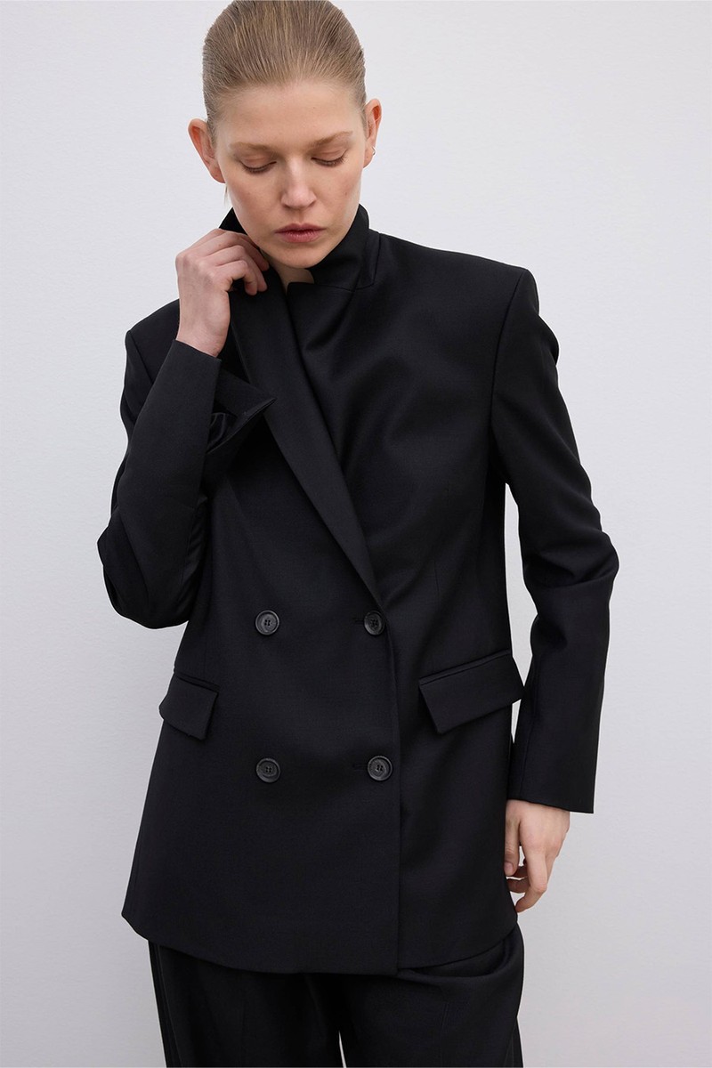 Classic Wool Blazer from House Of Dagmar