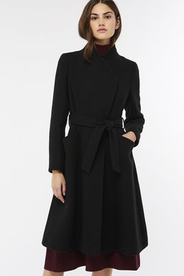 Beatrice Belted Fit Flare Coat from Monsoon