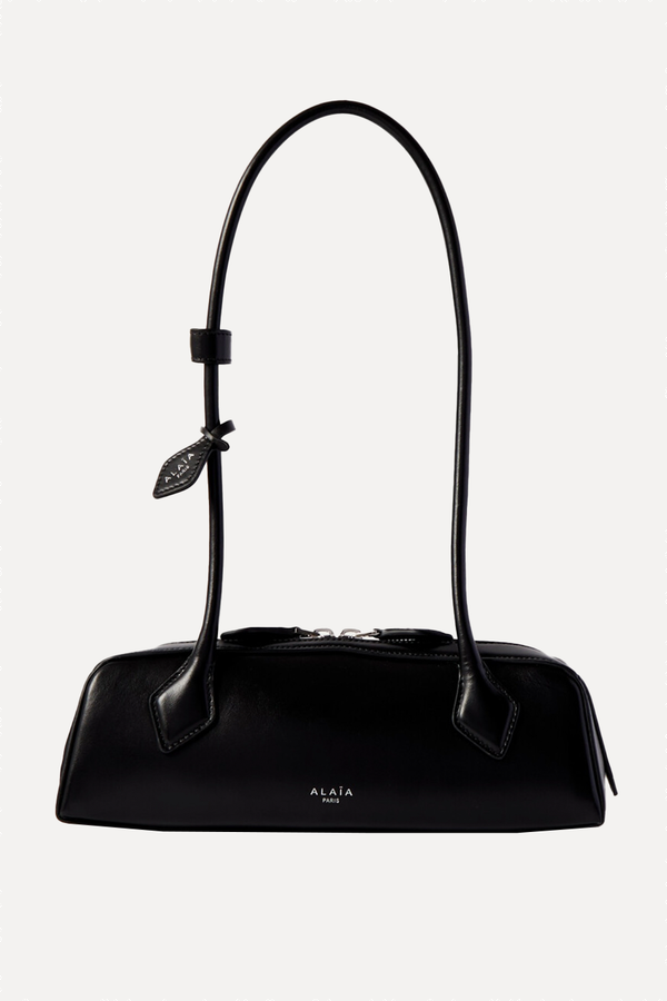 Le Teckel Small Leather Shoulder Bag from ALAÏA
