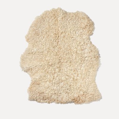 Whiteface Dartmoor Sheepskin Rug from Toast