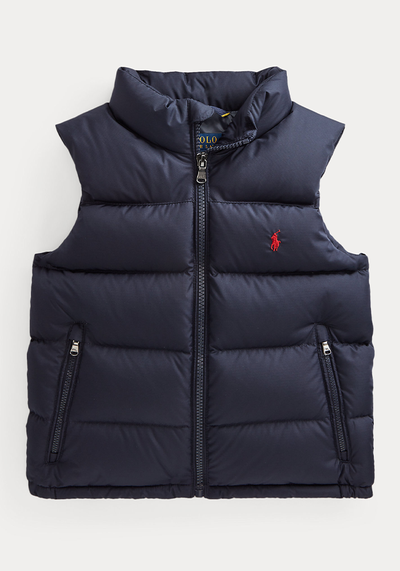 Water-Repellent Down Vest