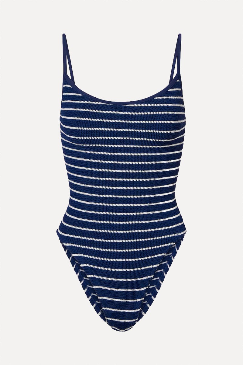 Striped Pamela Swimsuit from Hunza G