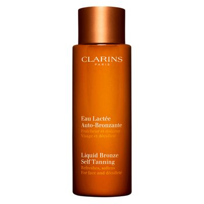 Liquid Bronze Self-Tanning For Face & Décolleté from Clarins