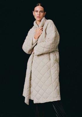 Oversize Quilted Coat from Mango