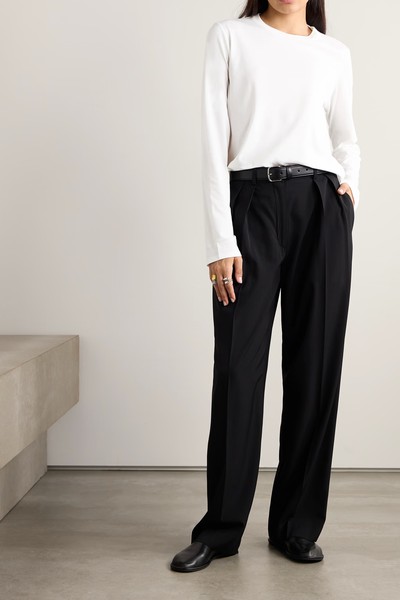 Essentials Sherman Cotton-Jersey Top from The Row