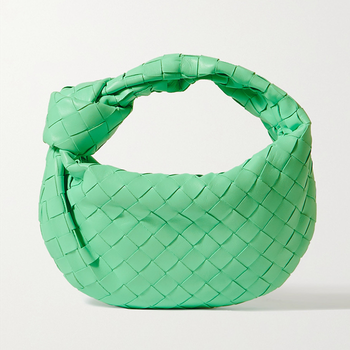 Jodie Mini Intrecciato-Leather Clutch Bag, £1,425 | Bottega Veneta 