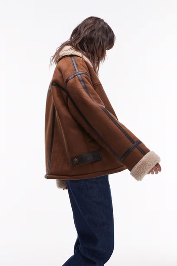 Shearling Jacket  from Topshop