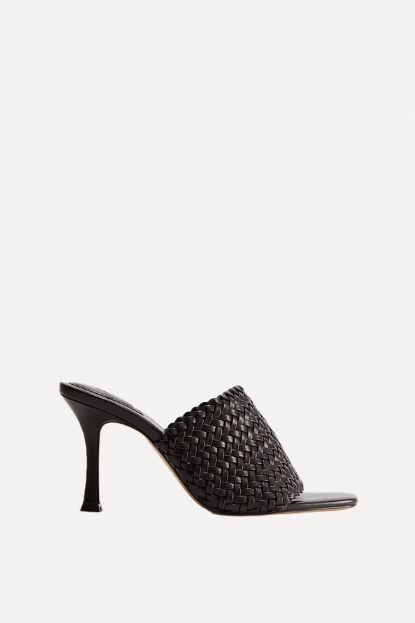 Braided Heeled Sandals from H&M