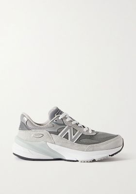 Made in USA 990V6 Suede, Leather and Mesh Sneakers from New Balance