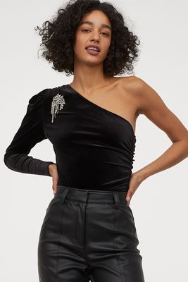 Velour Body With Sparkles from H&M