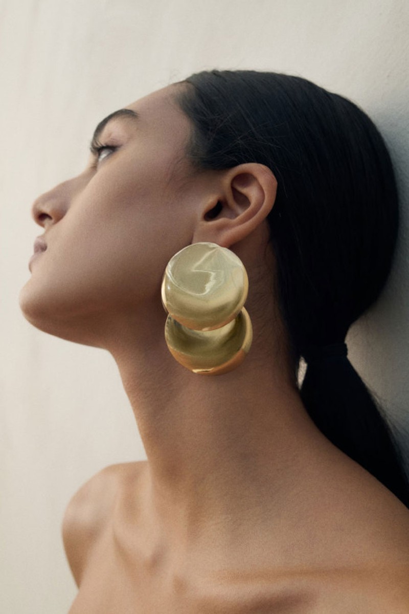 Large Earrings from H&M 