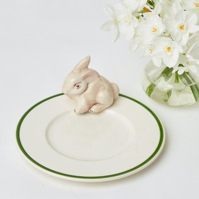 Rabbit Side Plate from Mrs Alice