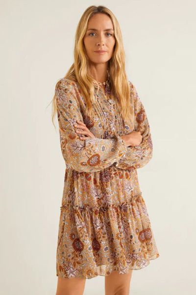 Floral print dress from Mango