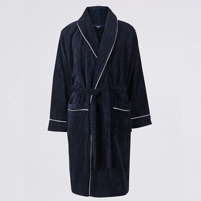 Pure Cotton Dressing Gown from M&S