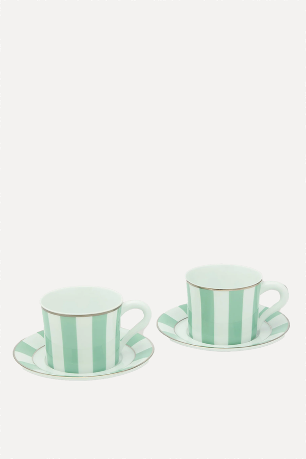 Set of Two Foyer Tea Cup & Saucer  from Claridge's