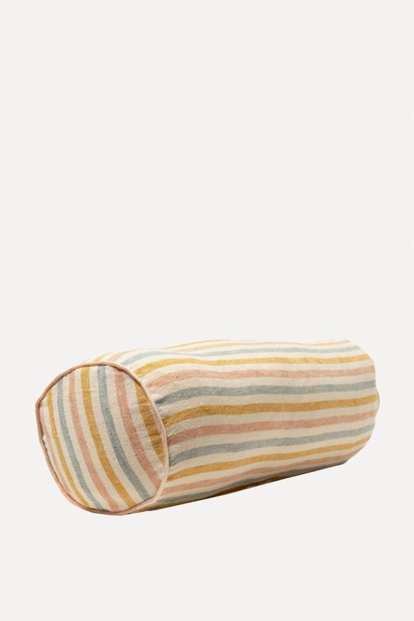 Linen Bolster Cushion from Poppy & Honesty