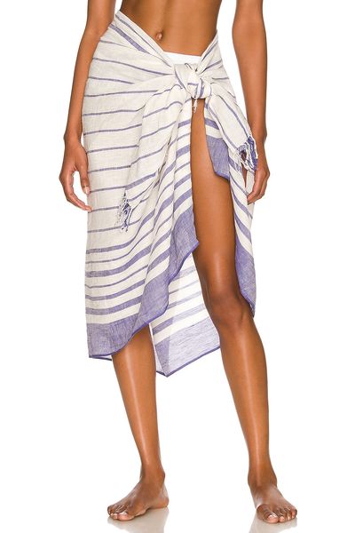 Aluna Organic Beach Wrap Sarong from Revolve