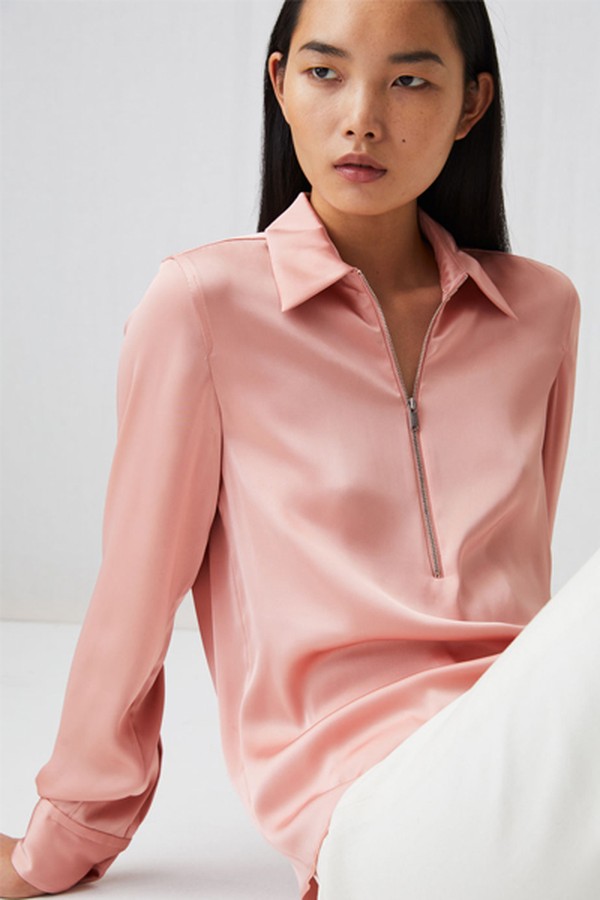 Satin Zip Top from Arket
